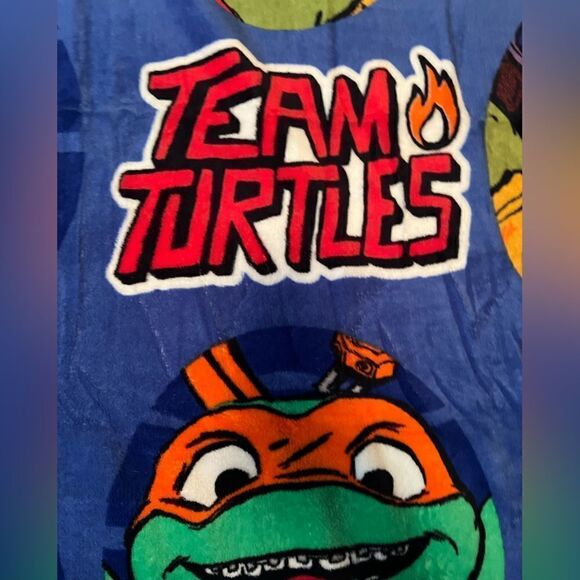 TEENAGE MUTANT NINJA TURTLES MUTANT MAYHEM MICROFIBER THROW NICKELODEON 46X60 - Picture 5 of 7